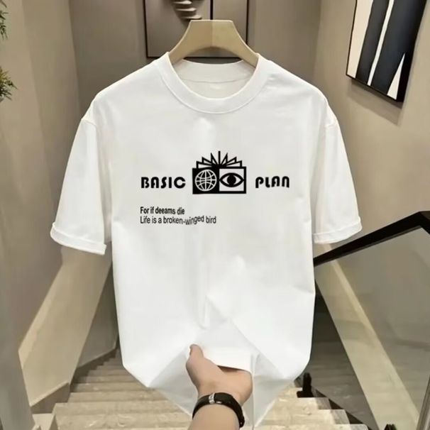 Men's Clothing round neck short sleeved T shirt for men with star studded hot diamonds, slim fit short bottoming shirt with half sleeves_viptrois.com