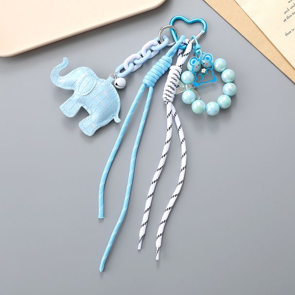 Bag Pendant Woven Rope Pendant, Fashionable Bag Pendant, Cartoon Doll, Elephant Keychain Pendant_viptrois.com