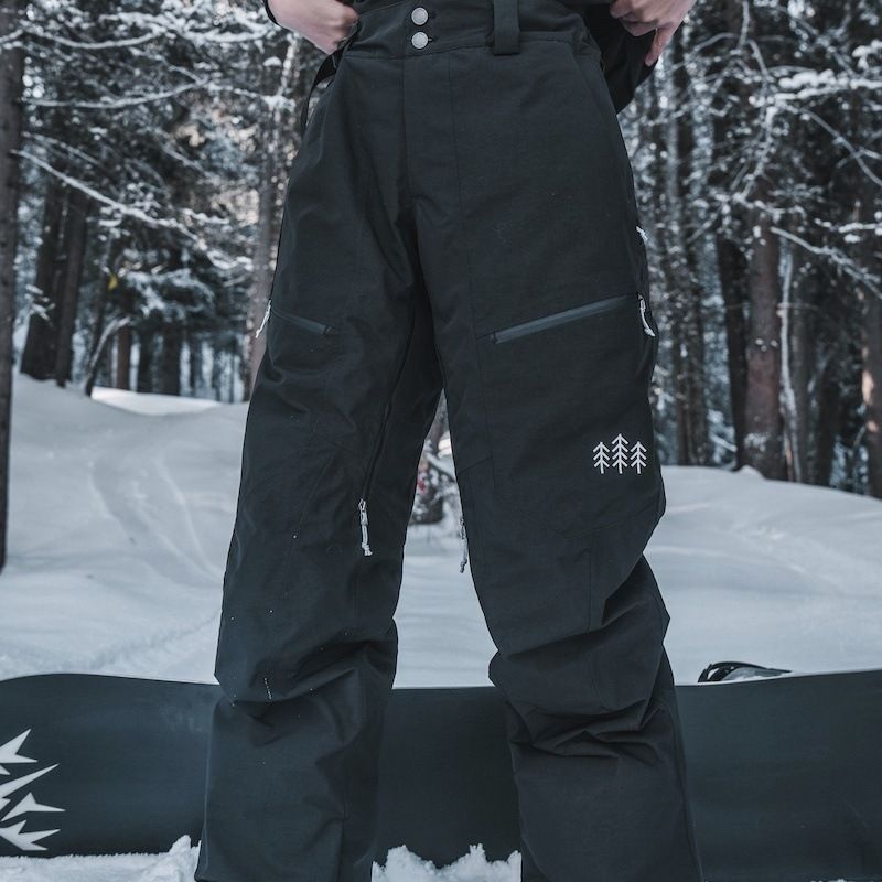 Men's Clothing Snowboard Pants For Women And Men, Windproof 3L Ski Suit Pants,Cotton Warm_viptrois.com