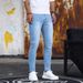 Factory Direct Cross-Border Exclusive For European And American Men's Stretch Skinny Jeans Hot_viptrois.com