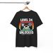 Level Up Gemer T-Shirt Mens Womens Tees Top | Gaming Mode Tee | Fun Retro Shirt For Players_viptrois.com
