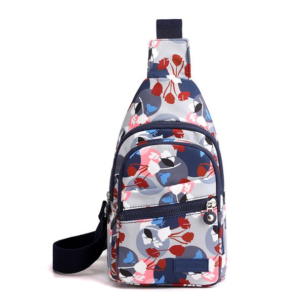 Men's Chest Bags Waist Bags Fashion Multi-layer Chest Bag Women's Simple Lightweight Nylon Shoulder Bag Leisure Travel Slung Backpack._viptrois.com