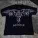 Trendy Streetwear Cotton T-Shirt With Wing & Skull Print - Unisex Oversized Fit, Short Sleeve, High Comfort For Men & Women"_viptrois.com