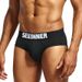 Men's New Cotton Solid Color Sexy High Quality Triangle Underwear Fashion Business Youth Briefs_viptrois.com