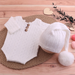 Ylsteed 2 Pieces Set Newborn Photo Shooting Clothes Knitting Baby Boy Jumpsuit with Pompom Hat Infant Photography Props_viptrois.com