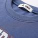 Mother & Kids Autumn New Children's Clothing Medium And Large Children's Letter Print Blue Sweatshirt Small Order Wholesale_viptrois.com