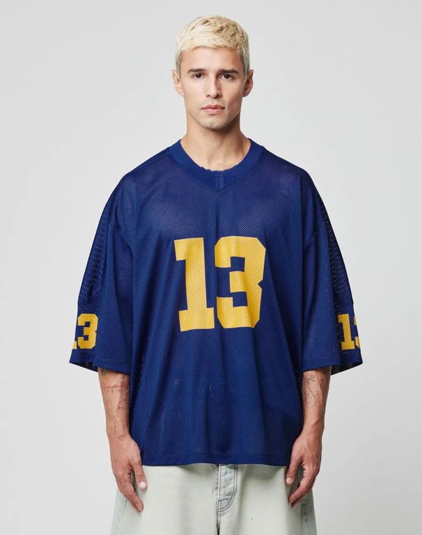 Men's Clothing Digital Mesh Printing Training Suit Street Sports Short Sleeved T Shirt_viptrois.com