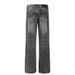 Men's Clothing Street Washed Crease Flared Jeans Hiphop Pants_viptrois.com