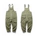 Men's Clothing Trendy Brand Overalls Men's Casual Ami Khaki Casual Overalls Trousers Loose Straight Overalls_viptrois.com