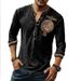 2024 Spring and New Autumn Men's European Size Fashion Slim Fit Long sleeved 3D Printed Loose Casual T-shirt_viptrois.com