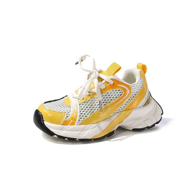 Children's Shoes New Summer Children's Sports Shoes Mesh Breathable Dad Shoes Big Children Single Mesh Shoes_viptrois.com