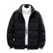Men's Winter Tiger Print Cotton Jacket – 8XL Big & Tall Warm Coat With Stand Collar, Casual Outerwear For Plus Size_viptrois.com
