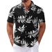 Men's 3D Digital Print Short Sleeve Shirt Hawaiian Style Creative Top for European And American Independent Websites Cross Border Foreign Trade_viptrois.com
