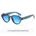 Men's Sunglasses High End And Handsome, Women's UV Protection, Retro Round Frame, Personalized Sword Shaped Rice Nails,_viptrois.com