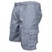 Men's Multi-Pocket Cargo Shorts With Straight Leg, Loose Fit For Casual & Outdoor Activities | Summer Short Pants In Camo, Khaki, Navy, Black & More_viptrois.com