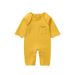Kids' Clothing Newborn Clothes Plus Velvet Jumpsuit Autumn And Winter Baby Warm Jumpsuit Crawling Clothes_viptrois.com