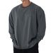 Men's Trendy Loose Fitting Long Sleeved T-Shirts Fitness Clothing Casual Training Sportswear Pullovers Sweatshirts Thin_viptrois.com