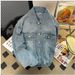 Men's Clothing Diamond Denim Jacket Men's Spring And Autumn American Fashion Brand Cool Top Design Loose Couple Jacket_viptrois.com
