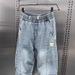 Men's Clothing Summer New Style Jeans For Men, Loose Large Size, Korean Style, Slim Fit, Nine Point Harem Pants_viptrois.com