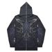 2023 Dark Butterfly Unisex Hoodie Gothic Couple Harajuku Oversized Zipper Sweatshirt_viptrois.com