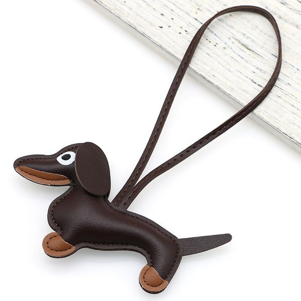 Bag Charm New Cartoon Personality Keychain Bag Pendant Series Dachshund Animal Shape Bag Pendant Decoration Wholesale_viptrois.com