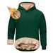 Men's Clothing Autumn And Winter New Plus Velvet Hooded Sweatshirt Casual Pullover Hoodie Men's Clothing Tops_viptrois.com
