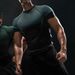 Quick-Dry Men’s Workout T-Shirt Stretchy Gym Tee With Breathable Milk Silk Fabric & All-Over Print For Running, Lifting & Training_viptrois.com