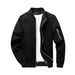 Men's Clothing European And American New Men's Large Size Jacket Thin Slim Fashion Casual Jacket Spring And Autumn Men's Autumn Jacket Men's_viptrois.com
