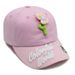 Children's flower baseball pink size children's pure cotton material cute sweet cool duckbill cap_viptrois.com