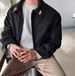 Men's Clothing Men's Autumn And Winter Fashion Brand Suede Short Style Jacket Simple European And American Style Jacket Cotton Coat_viptrois.com
