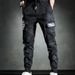 Men's Casual Pants Streetwear Camouflage Quick Dry Sweatpants Men Clothing Trend Korean Harem Pants Mens Daily Loose_viptrois.com
