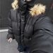 Men’s Winter Parka With Detachable Faux Fur Hood – American Retro Streetwear, Thickened Cotton Blend Coat For Couples (M-2XL, 2 Colors)_viptrois.com