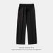 Men's Clothing Contrast Color Split Cut Sports Casual Pants Spring And Summer New Trendy Brand American Retro Versatile Wrinkle Resistant Long Pants Q_viptrois.com