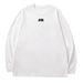 Men's Clothing Spring and Autumn new round neck black and white basic logo pure cotton long sleeved T shirt men and women loose casual hip hop couple_viptrois.com