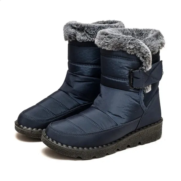 Snow Women Soft Womens Platform Fur Keep Warm Boots Ladies Plus Size Botas Mujer Winter Shoes 240826_viptrois.com