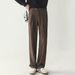 Men's Clothing Men's Trendy Loose Straight Wide Leg Trousers Versatile Handsome Casual Suit Trousers_viptrois.com