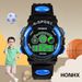 Children's watch Male and female students children's electronic watch LED luminous multifunctional watch ins Unicorn electronic watch_viptrois.com