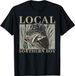 Camiseta Vintage Algodón 100% Local Para Niño Sureño, Caza De Patos, Laboratorio Negro, Al Aire Libre_viptrois.com