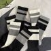 Socks Men's Autumn And Winter Mid Tube Socks Versatile Ins Trendy Women's Long Winter Sports Socks_viptrois.com