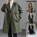 2025 Spring Autumn New Product Youth Trendy Brand Medium And Long Jacket Loose Wear British Windbreaker Coat Men's_viptrois.com