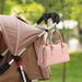 1-10pcs Stroller Hooks Buckles Clip Aluminum Alloy Carabiner Cart Organizer Diaper Bag Shopping Pram Hook Buckle Stroller Hanger_viptrois.com