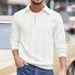 Pulse 2025 Spring Autumn New Cross-Border European And American Style Half-Zip Turn-Down Collar Pullover Sweatshirt Casual_viptrois.com