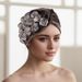 New Style Muslim Flannel Side Rose Bud Indian Hat Baotou Hat Direct Sales_viptrois.com