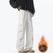 Retro Trendy Men's Pleated Drape Athletic Sweatpants Loose Fit Straight Leg Wide Leg Versatile Casual Pants Style_viptrois.com