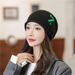 Chaopai Digital 7 Pile Children's Spring And Autumn Thick Instagram Red Face Small Baotou Knitted Big Head Perinatal Hat_viptrois.com