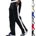 Men's Heavyweight Fleece Jogger Pants With Drawstring, Casual Sweatpants For Men, Comfortable Lounge Pants, High Waist Straight Leg Trousers_viptrois.com