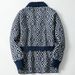 Loom Cross-Border Men's Fashion European And American Style Diamond Jacquard Woolen Coat Autumn Winter Thickened Mid-Length_viptrois.com