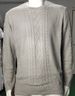 Loom 2024 Autumn Winter Cable Knit Sweater European American Solid Color Round Neck Long Sleeve Knitwear Export Large Size_viptrois.com
