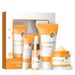Vitamin C Christmas For Girls Women, 4pcs/5pcs Skin Set Cleanser + Eye Serum+ Facial Cream, New Year Gift_viptrois.com