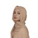 Cross Border Solid Color Malay Long Scarf Monochrome Bubble Scarf Pearl Chiffon Women's Scarf Headscarf Hijab Factory Direct Sales_viptrois.com